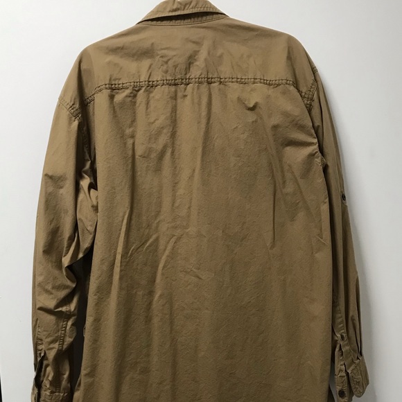 Nice Stylish Camel Button Down Shirt! - Picture 11 of 14